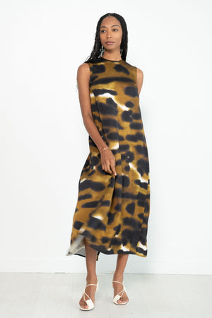 Christian Wijnants - Dala Dress, Camel Tiger