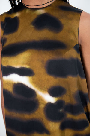 Christian Wijnants - Dala Dress, Camel Tiger