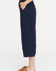 Paperbag Waist Pants, Blackblue