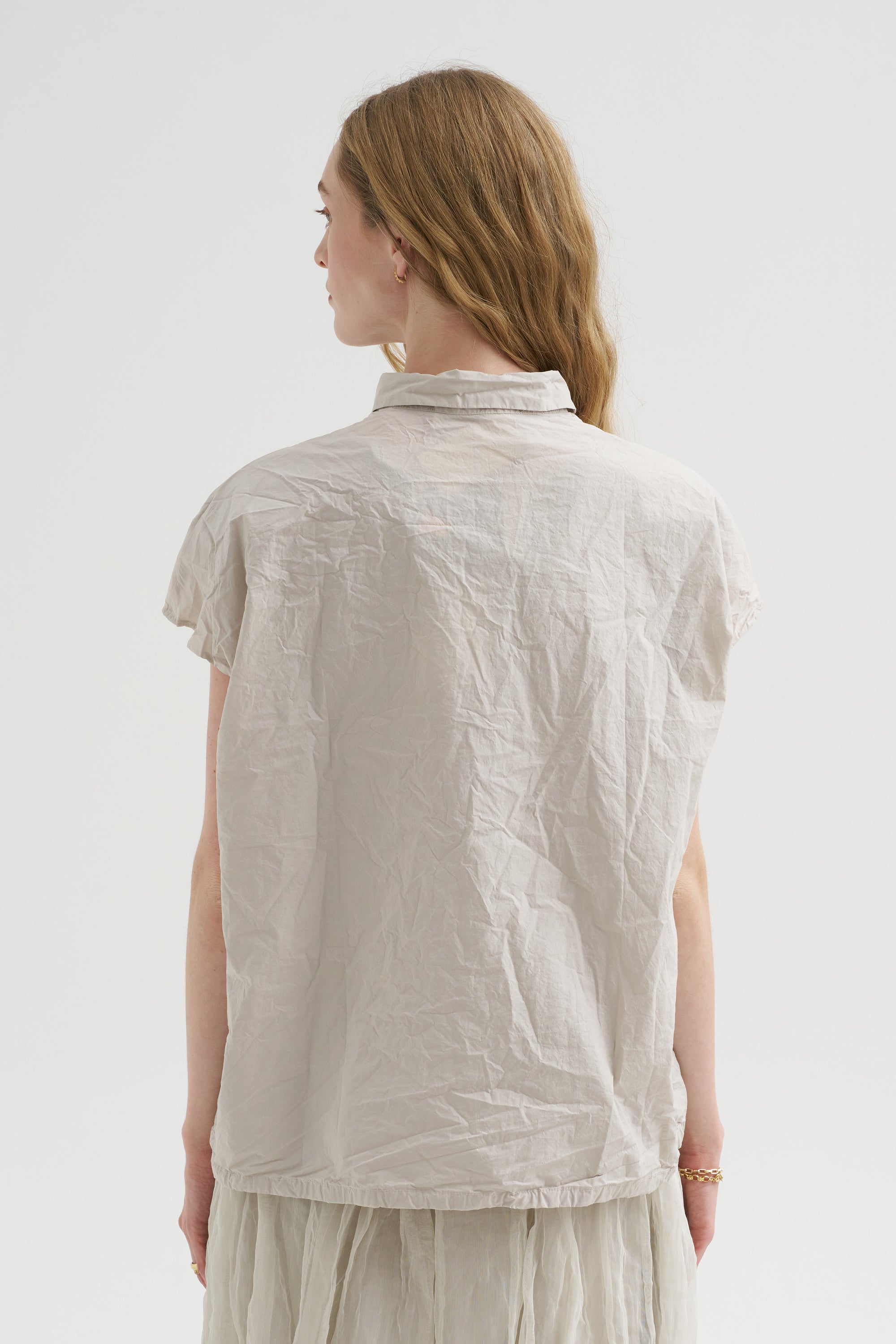 Short Sleeveless Shirt Tc