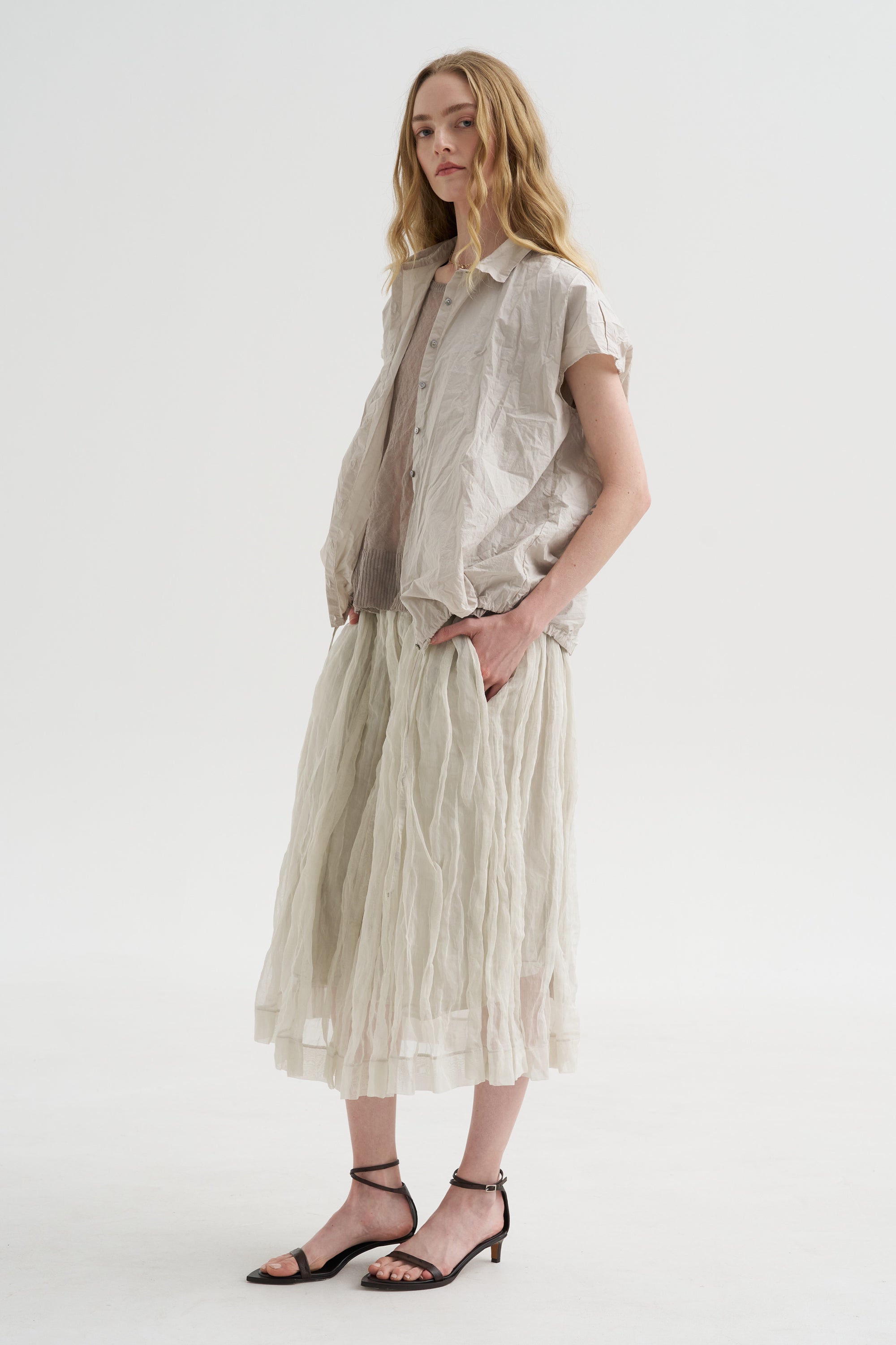 Short Sleeveless Shirt Tc