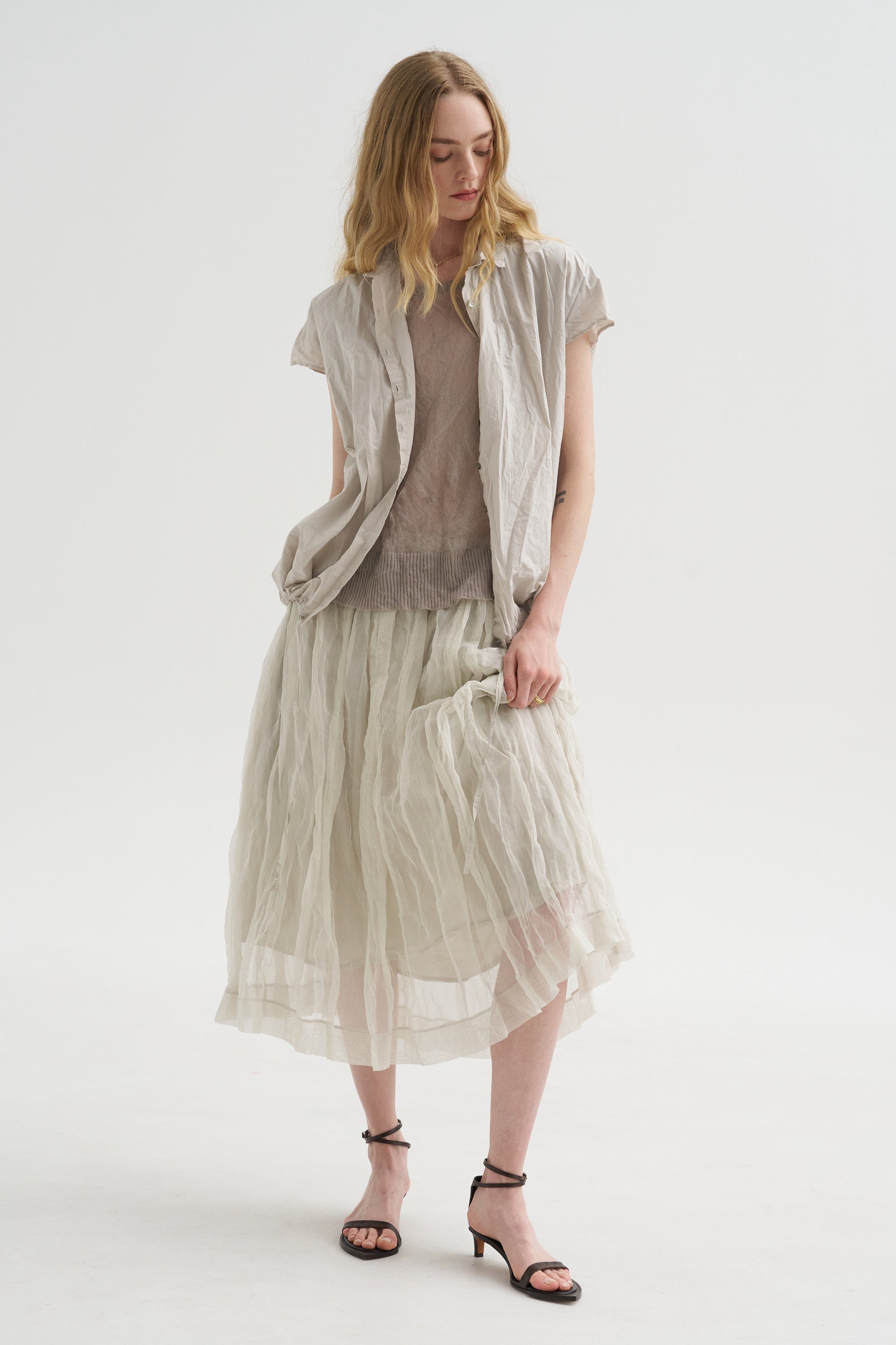 Short Sleeveless Shirt Tc