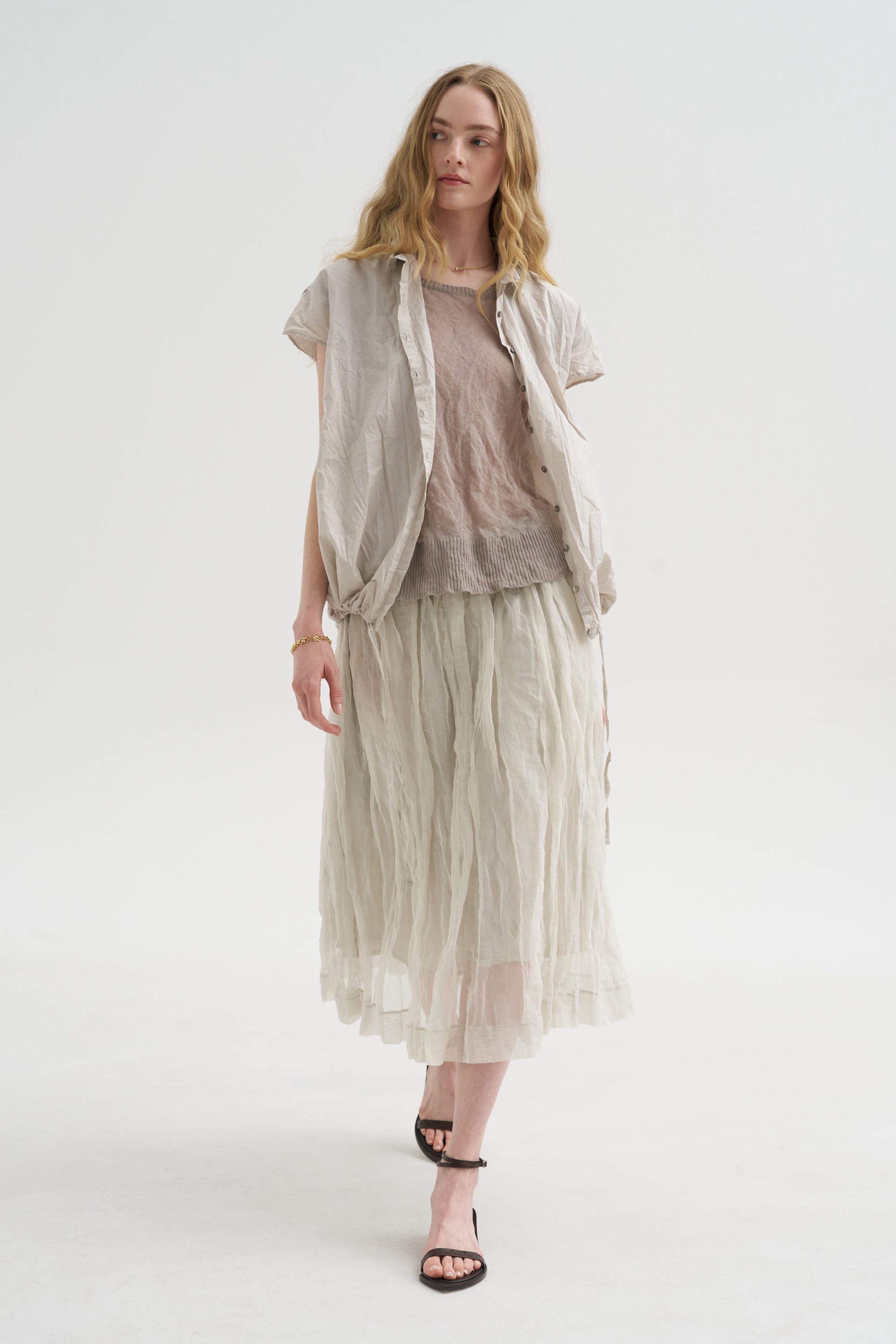 Short Sleeveless Shirt Tc