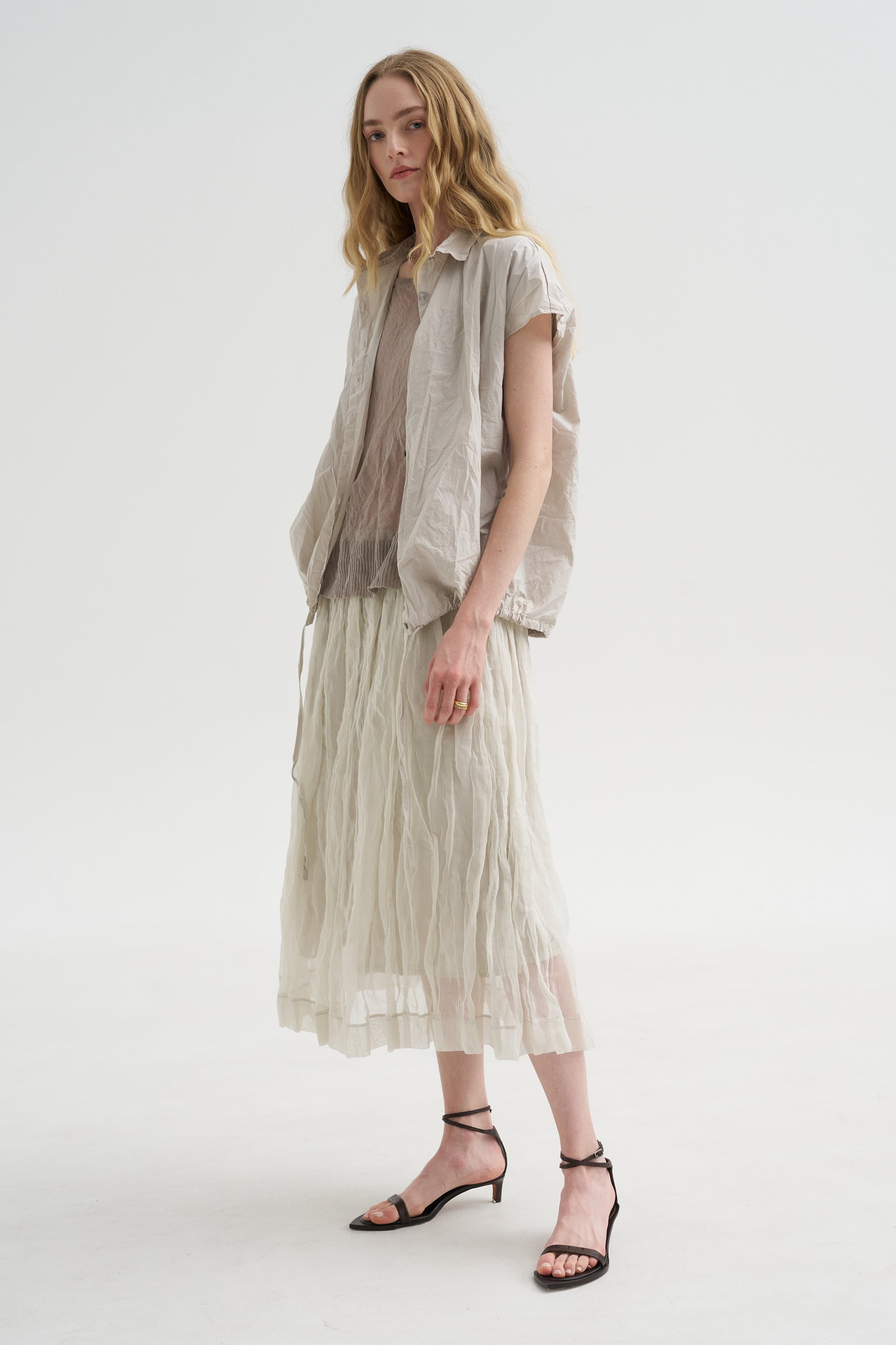Short Sleeveless Shirt Tc