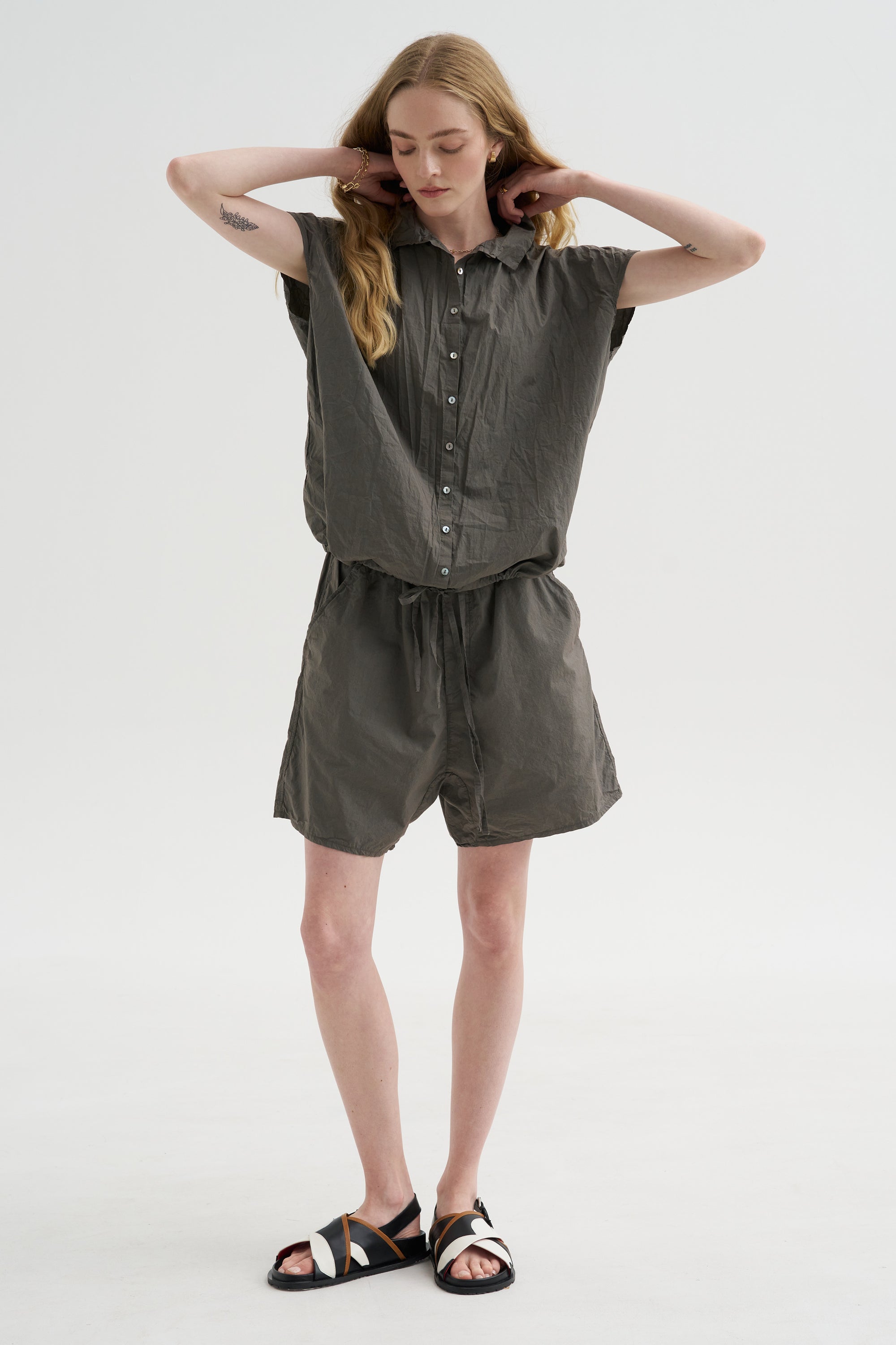 Short Sleeveless Shirt Tc