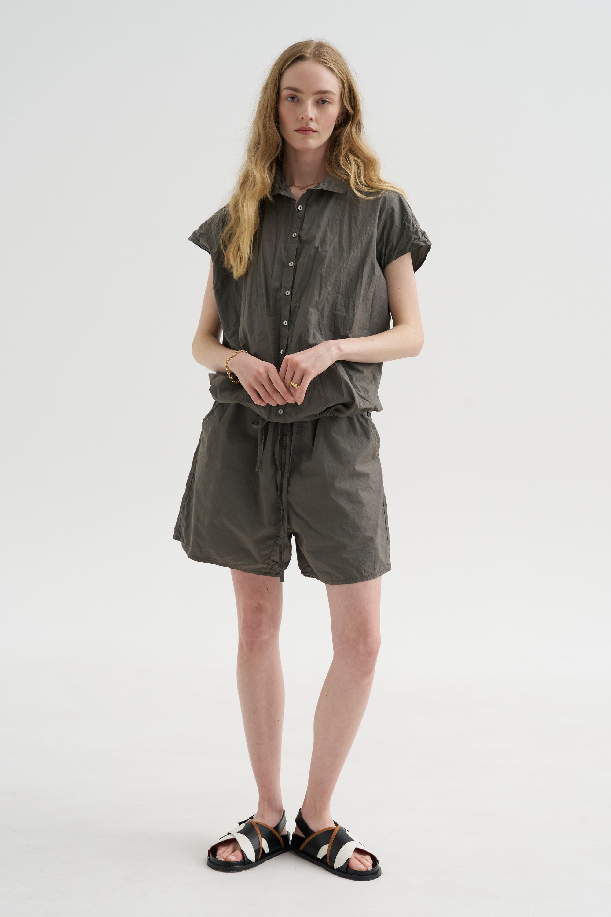 Short Sleeveless Shirt Tc