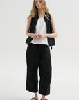 Sleeveless Bomber Cc, Black
