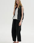 Sleeveless Bomber Cc, Black
