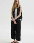 Sleeveless Bomber Cc, Black