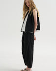 Sleeveless Bomber Cc, Black