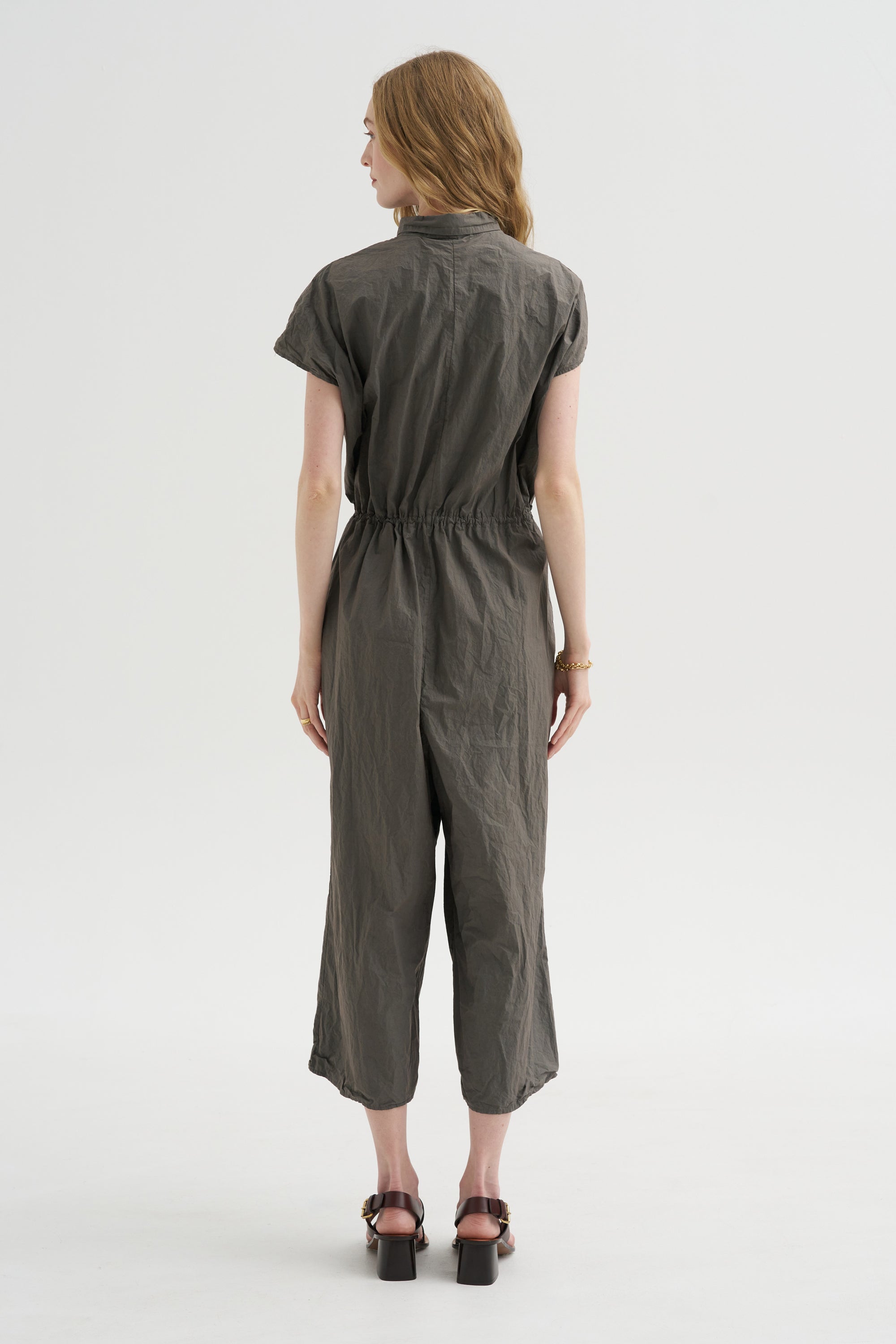 Collar Jumpsuit Tc, Anthracite