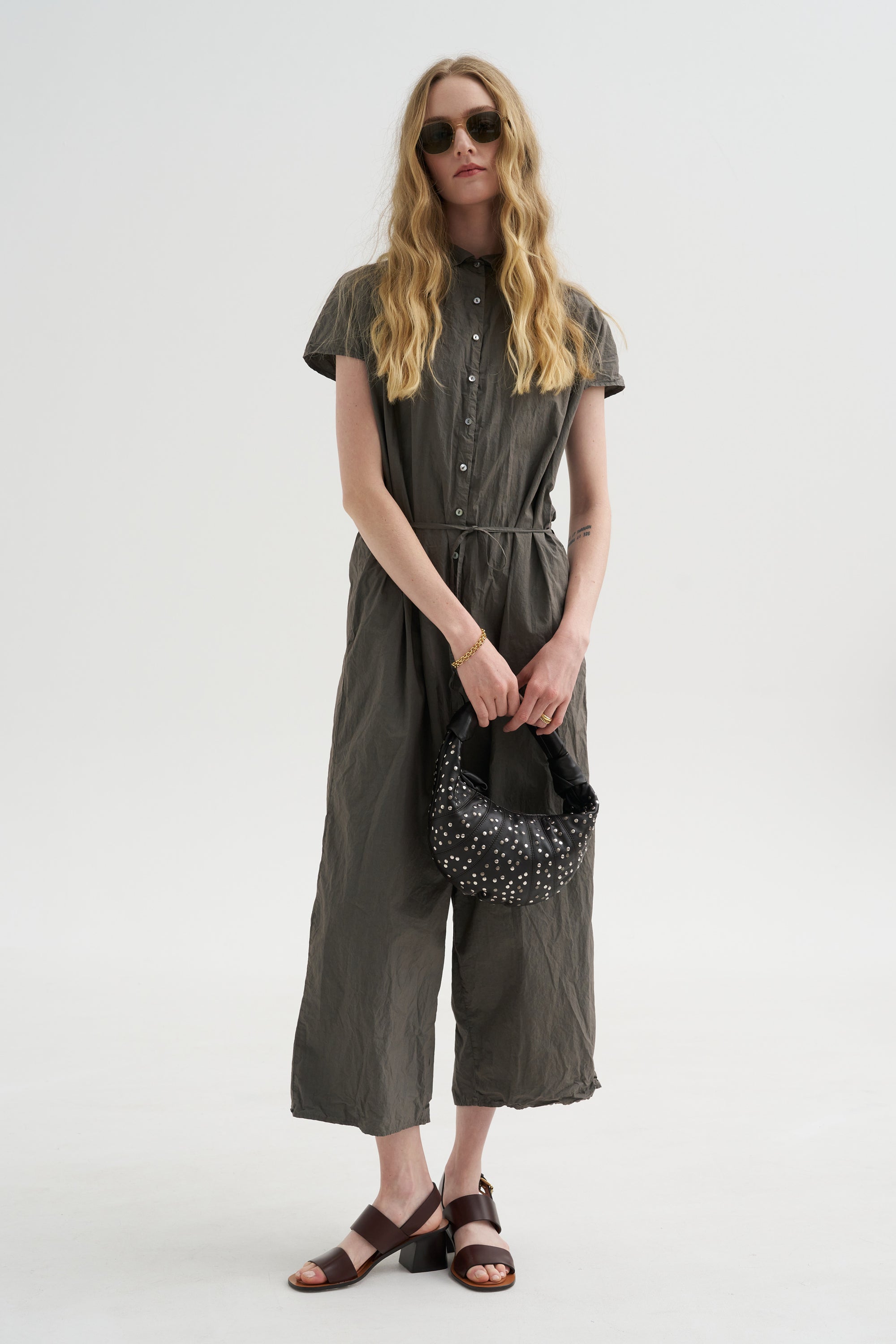 Collar Jumpsuit Tc, Anthracite
