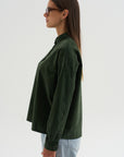 Short Collar Shirt V, Forest