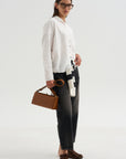 Short Collar Shirt, Milk