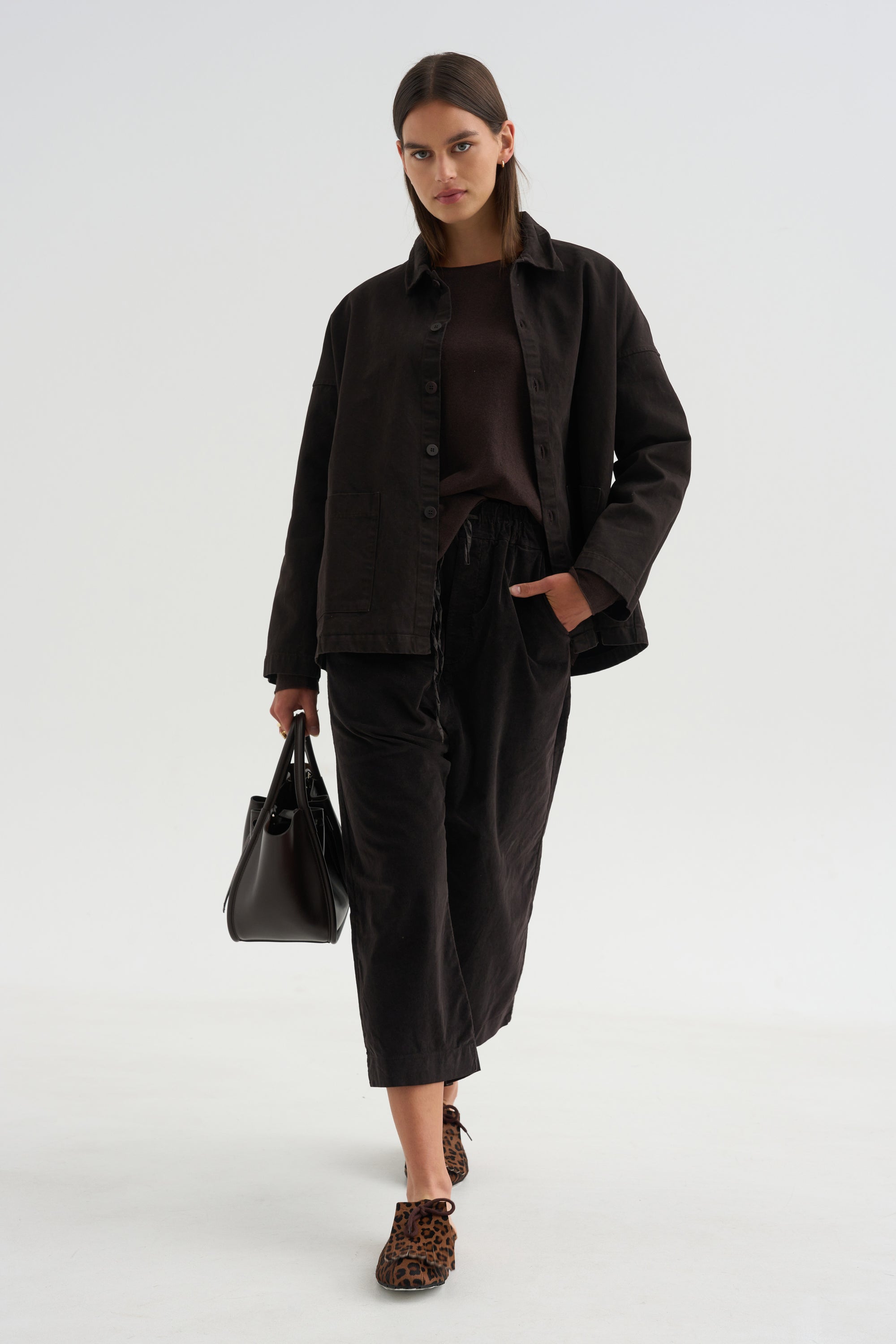 W&amp;S Trousers V, Brown