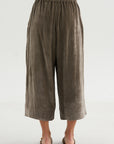 Wide & Long Trouser, Taupe