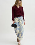 V-Cardigan, Sloe Gin