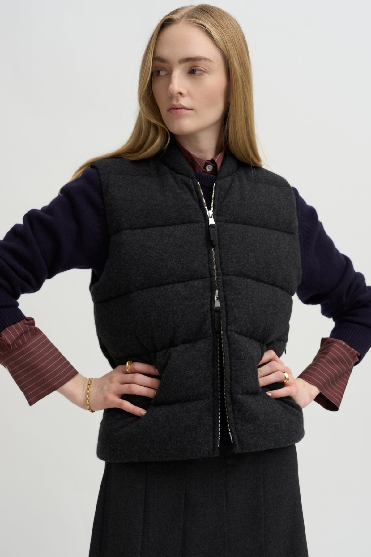 Quilted Vest, Vulcano