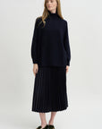 Mockneck Sweater, Deep Night