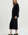 Mockneck Sweater, Deep Night