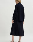 Mockneck Sweater, Deep Night