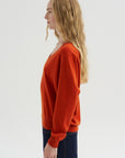 V-Neck Sweater, Maple Tree