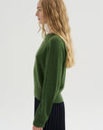 Long Sleeve Sweater, Seaweed Melange
