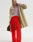 Cable Knit Sweater, Lilac Fume
