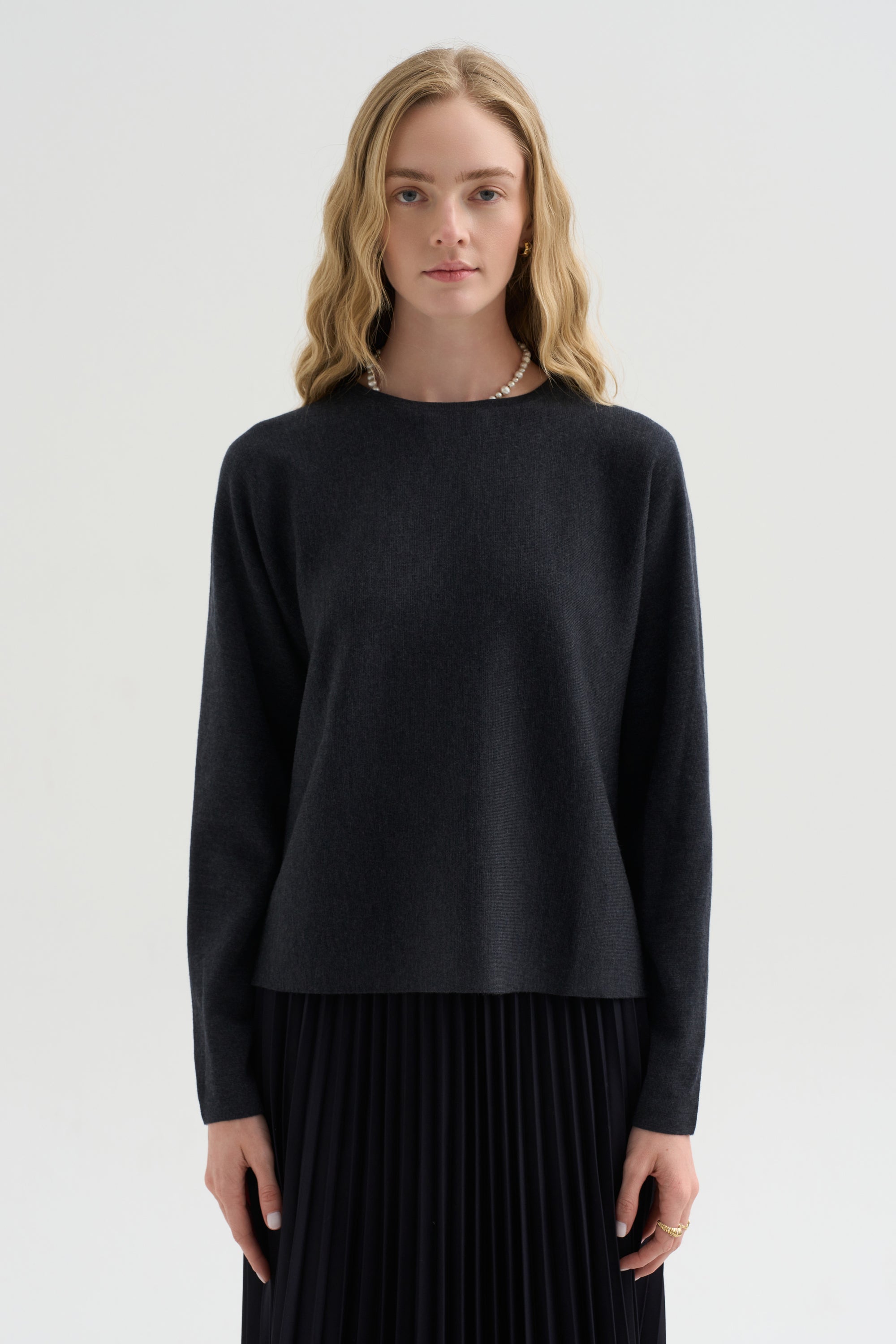 Long Sweater, Vulcano Melange