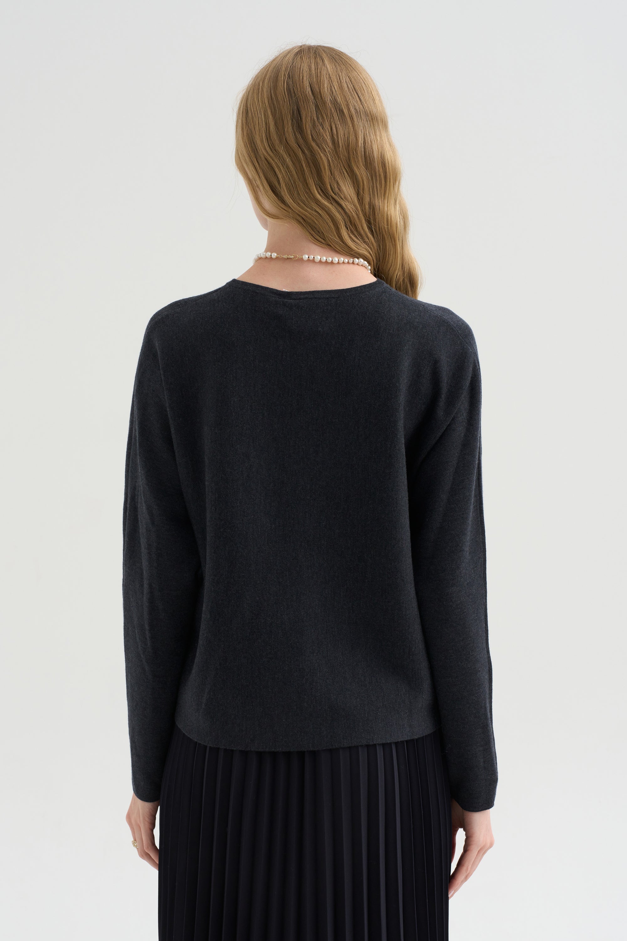 Long Sweater, Vulcano Melange