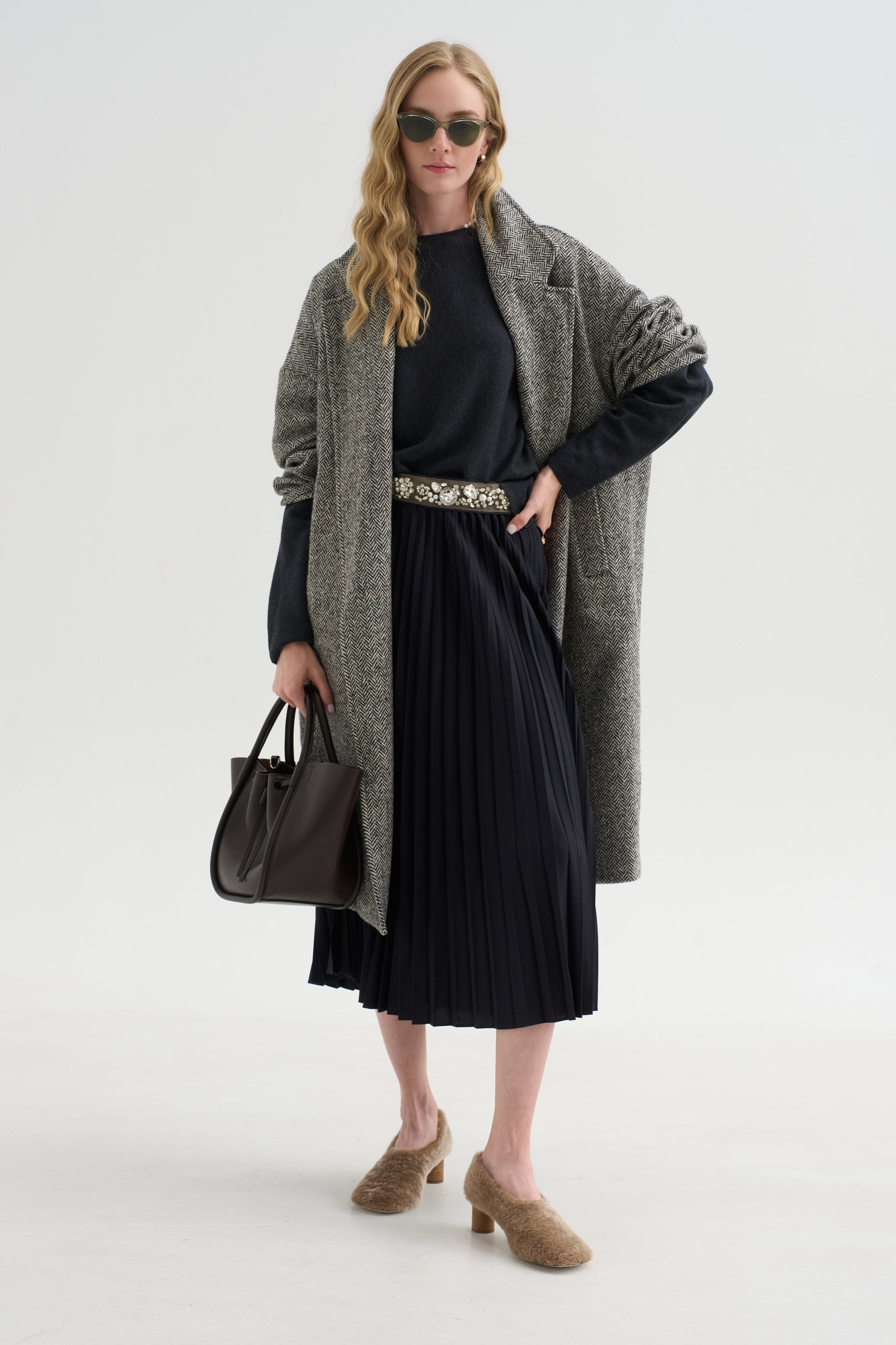 Long Sweater, Vulcano Melange