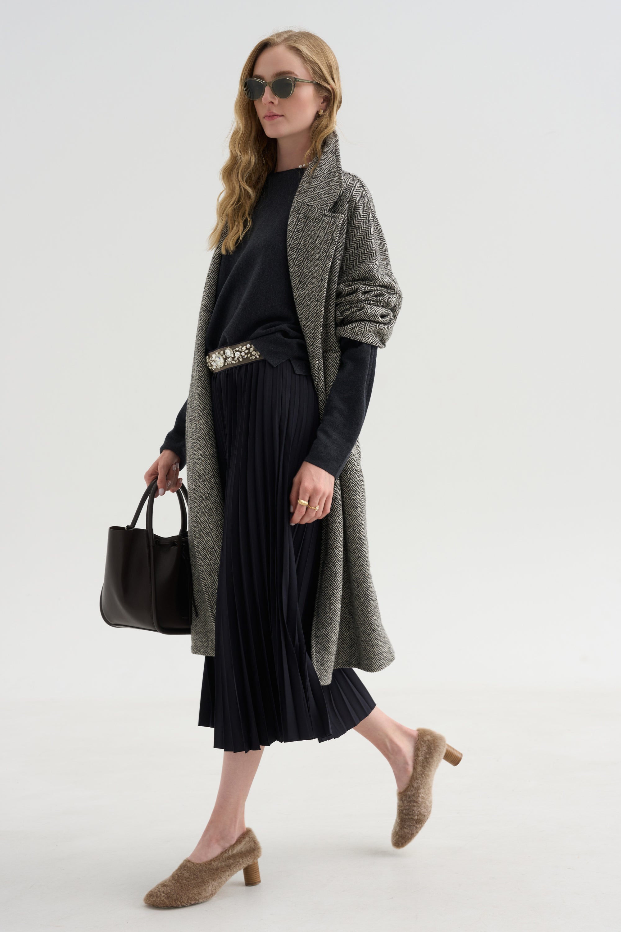 Long Sweater, Vulcano Melange