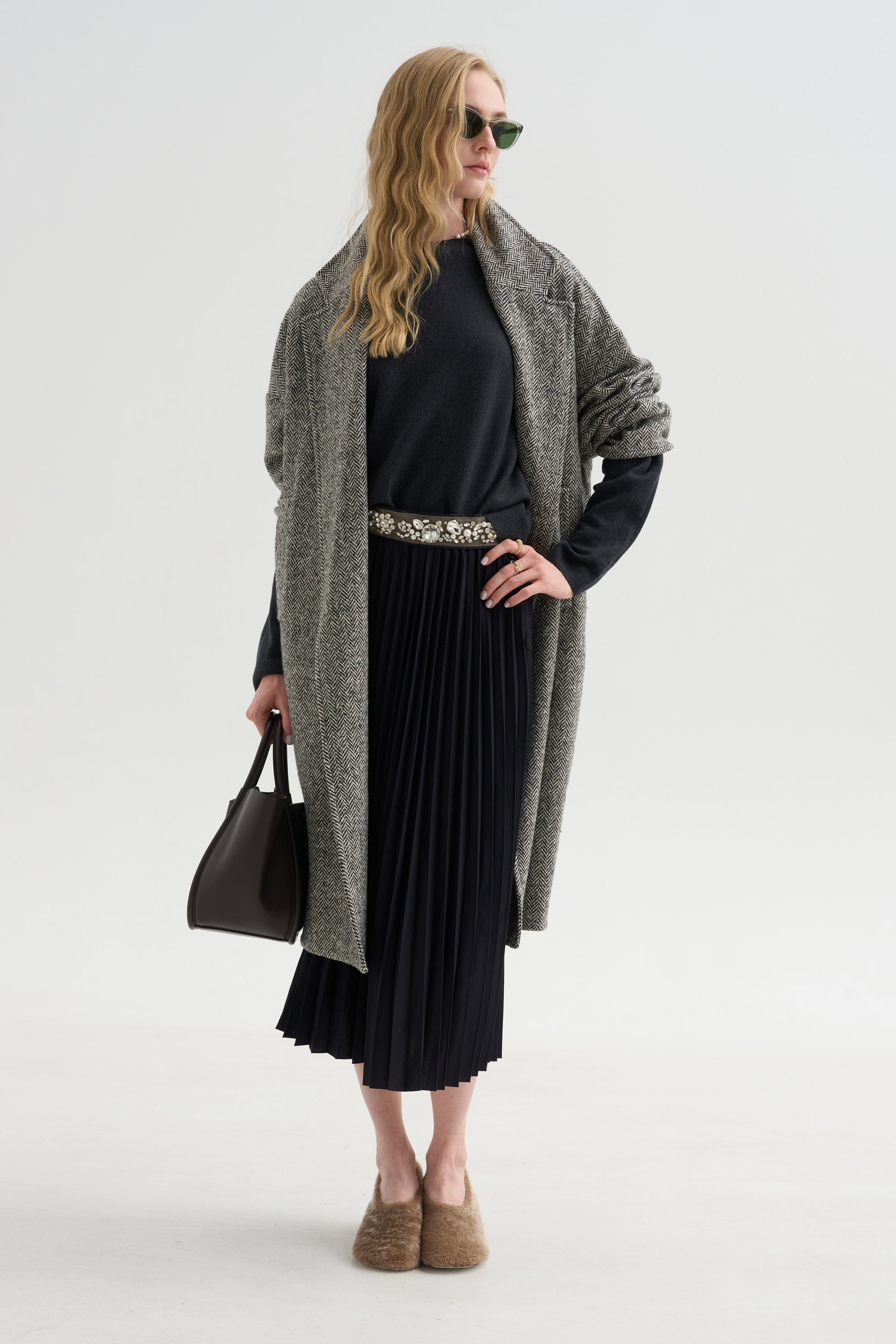 Long Sweater, Vulcano Melange