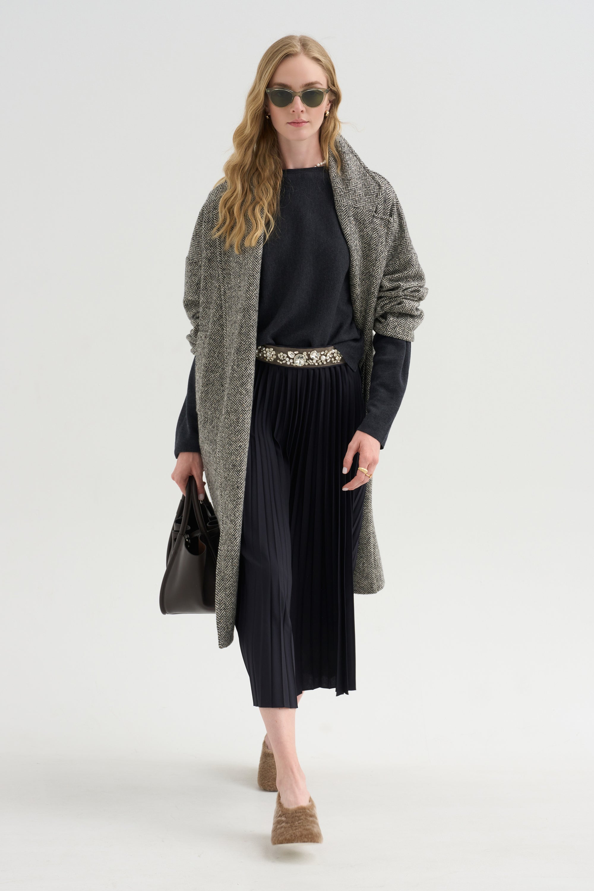 Long Sweater, Vulcano Melange