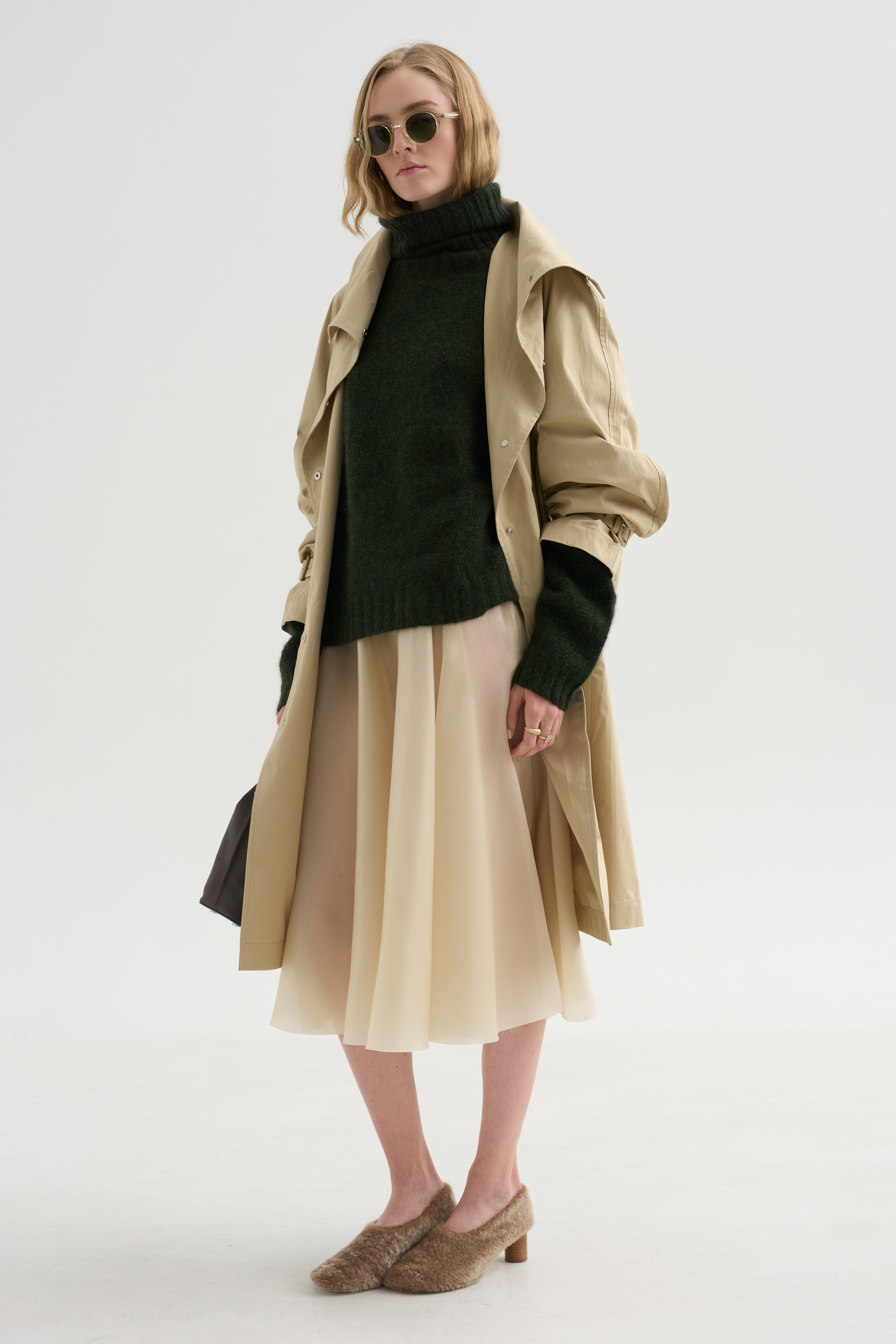 Turtleneck Sweater, Cedar