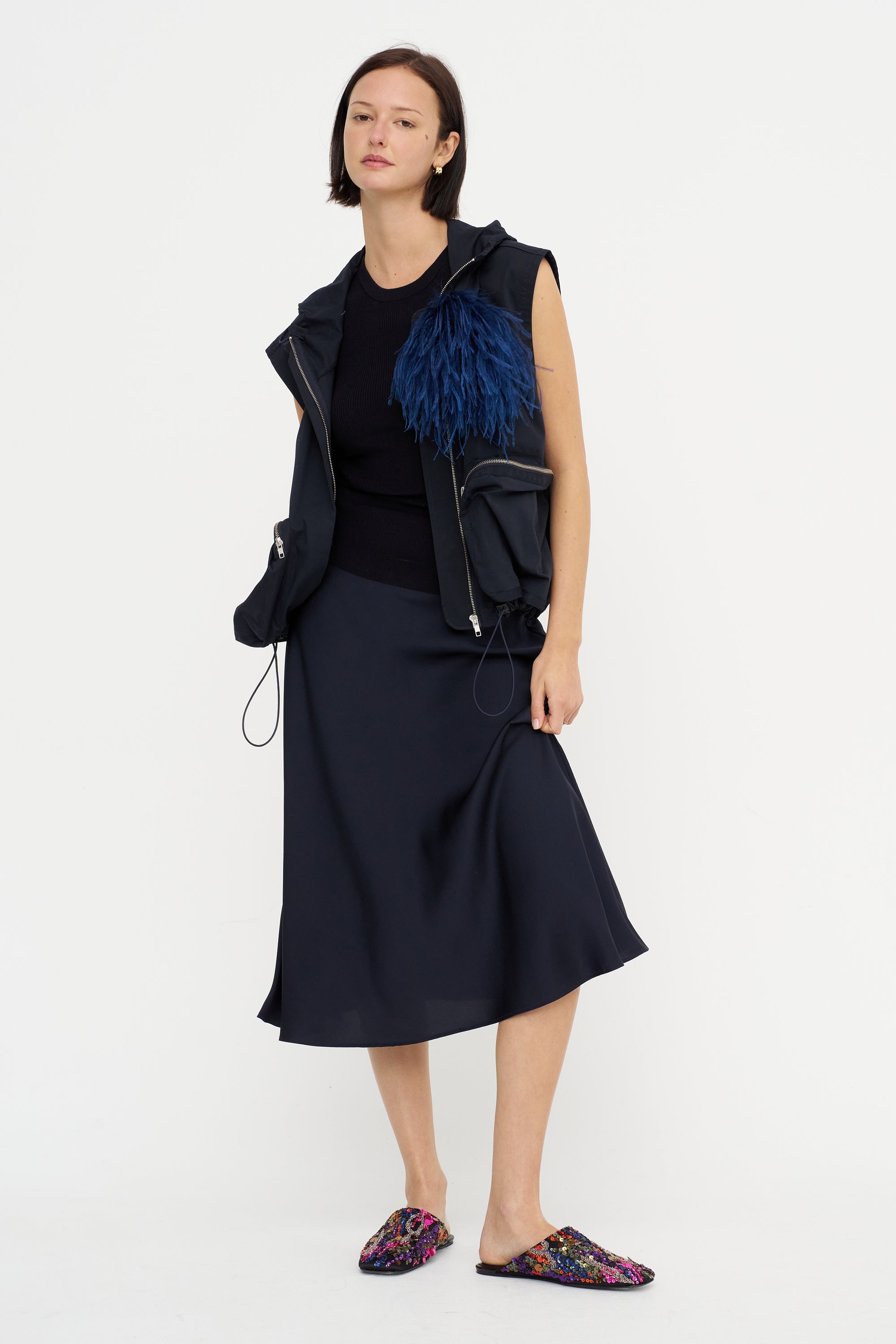 Sleeveless Top, Deep Night