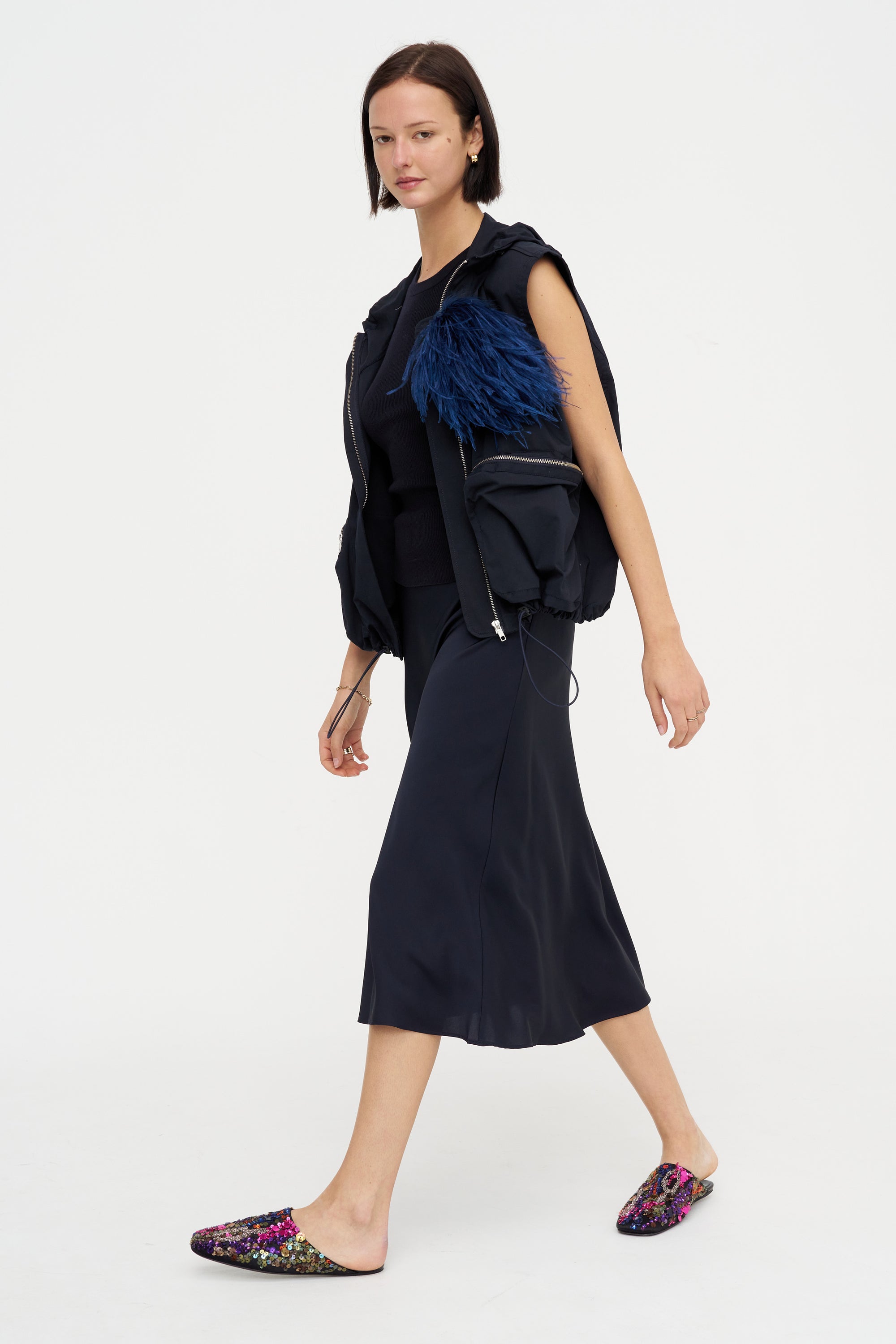 Sleeveless Top, Deep Night