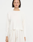 Boatneck Sweater, Fleur De Sel