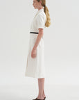 Kieran Dress, Optic White