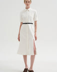 Kieran Dress, Optic White