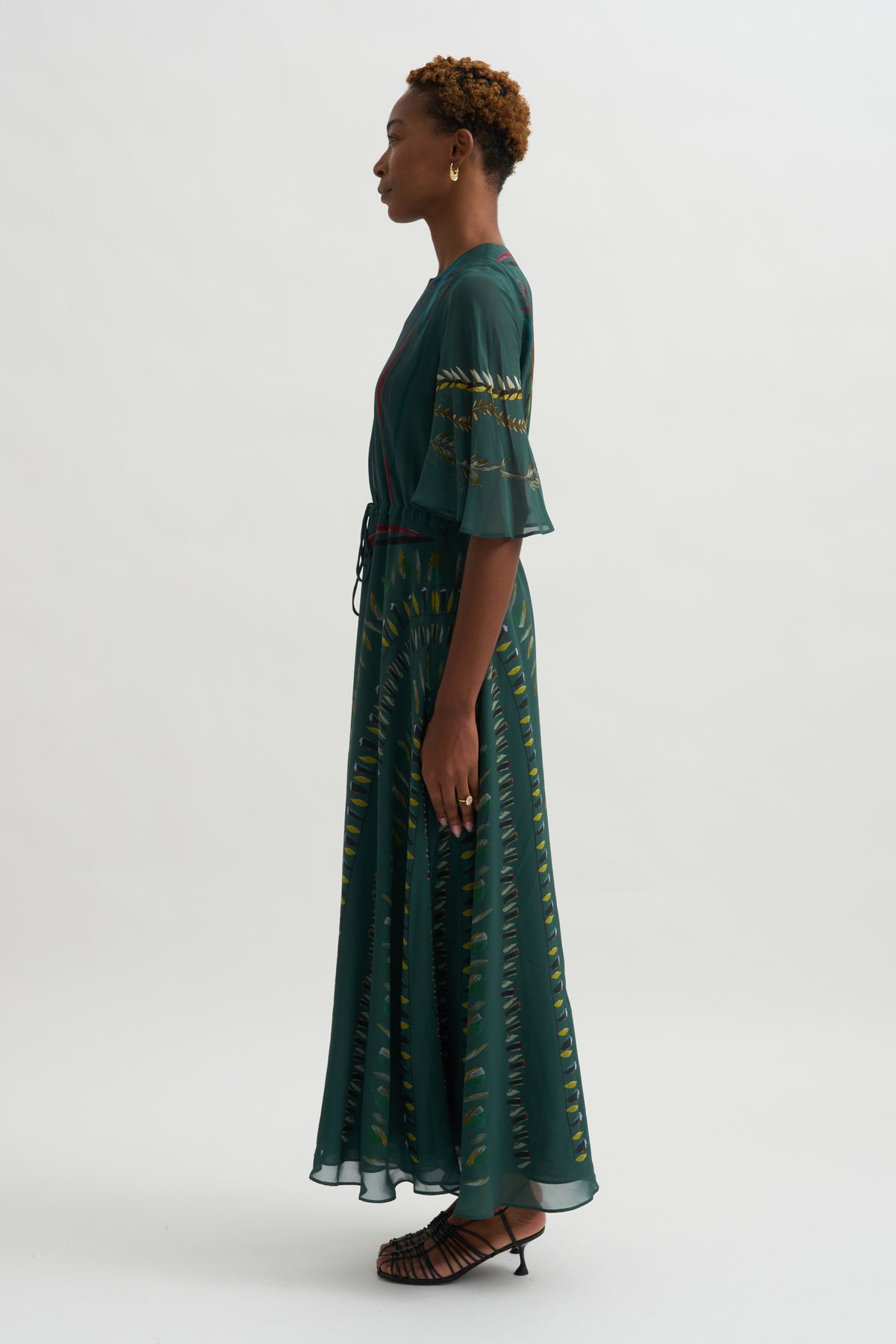 Thessaly Dress, Hunter Botanical