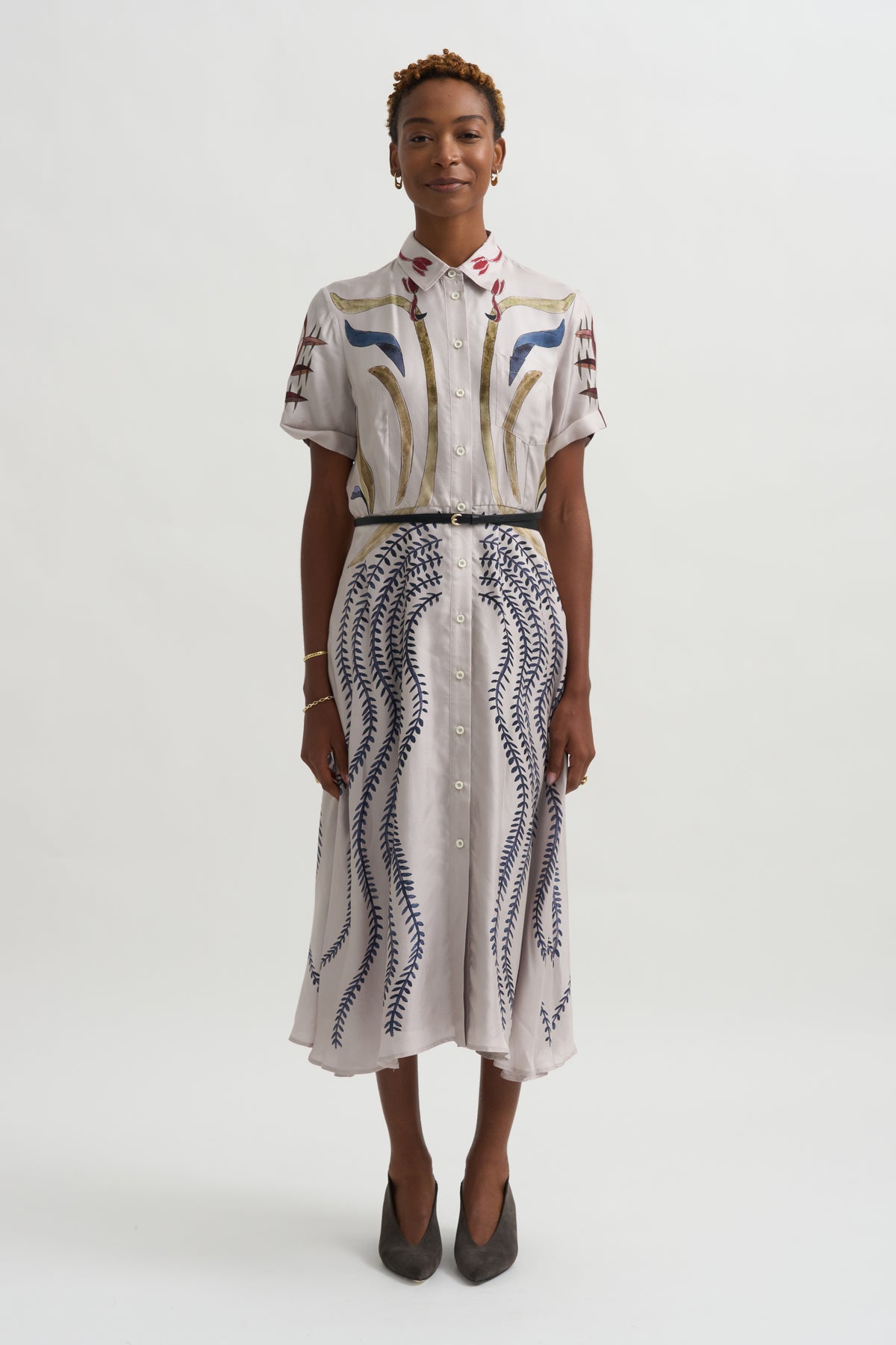 Kiera Dress, Lilac Ash
