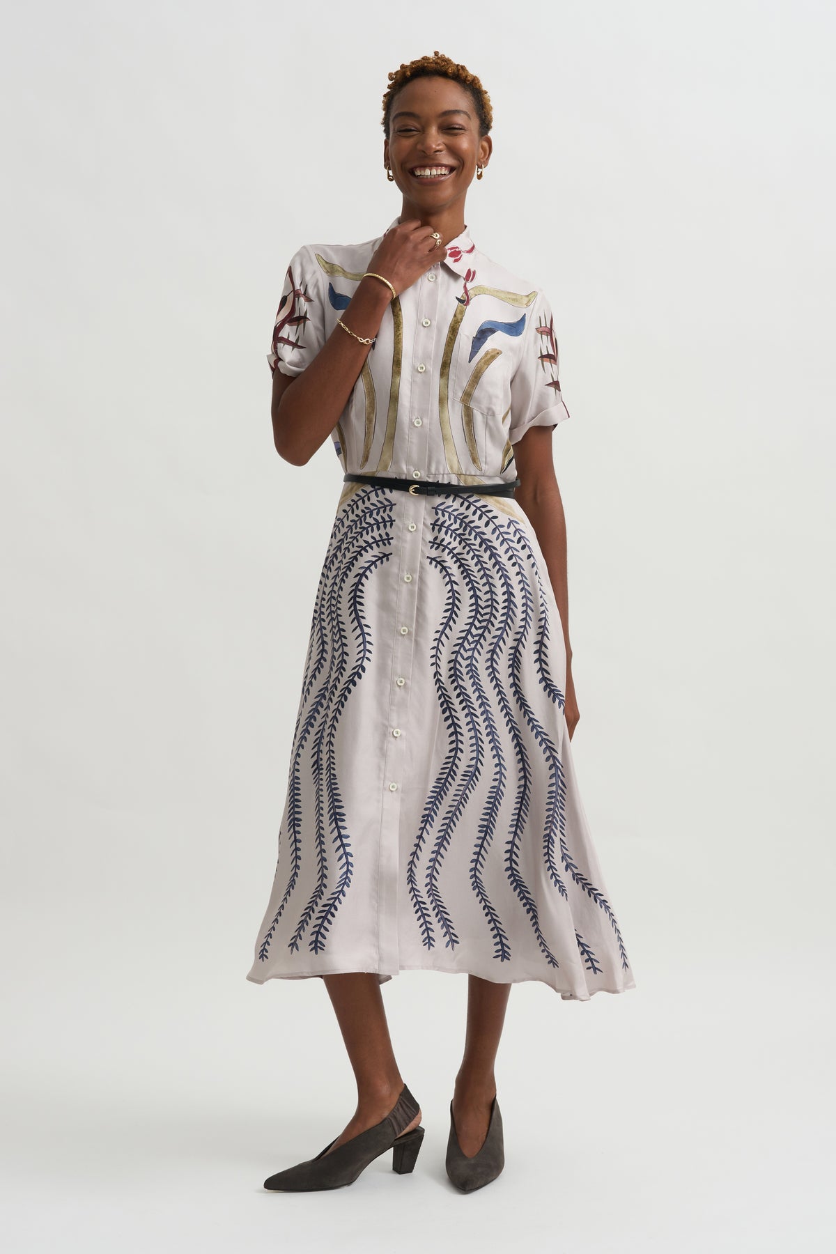 Kiera Dress, Lilac Ash