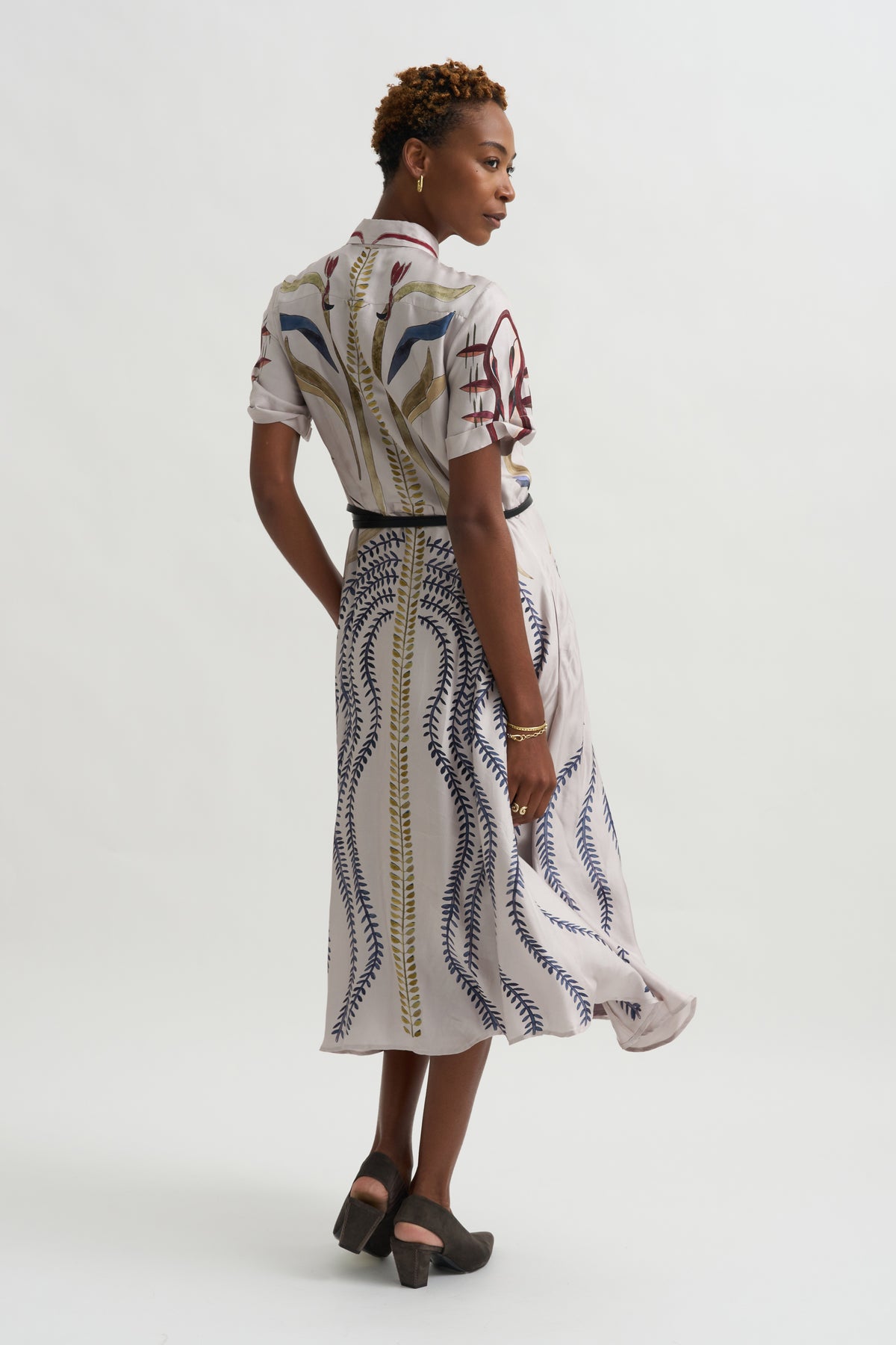 Kiera Dress, Lilac Ash