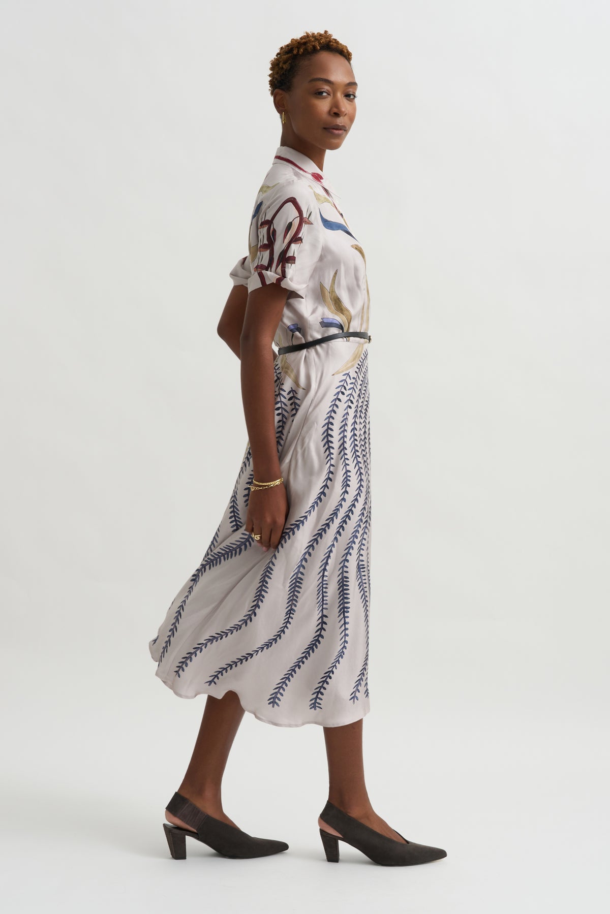 Kiera Dress, Lilac Ash