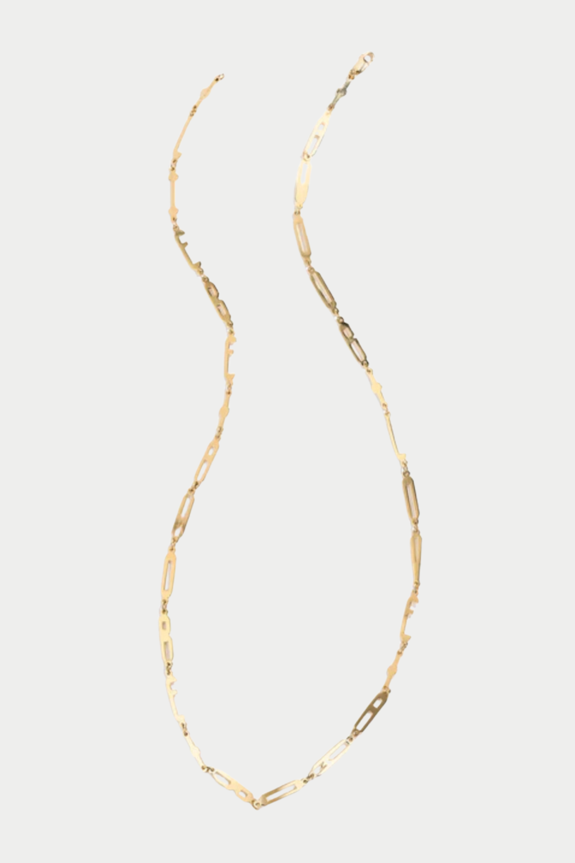 RENATO CIPULLO - Amore Lettera Chain, Yellow Gold