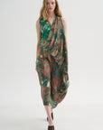 Sleeveless Dress, Print Panel JJJ