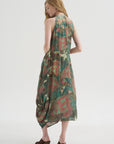 Sleeveless Dress, Print Panel JJJ