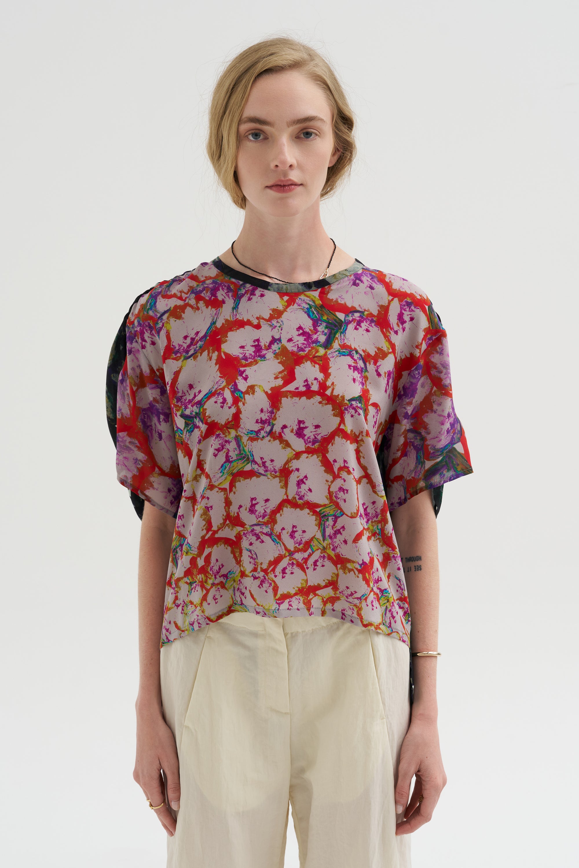 Silk Top, Multi