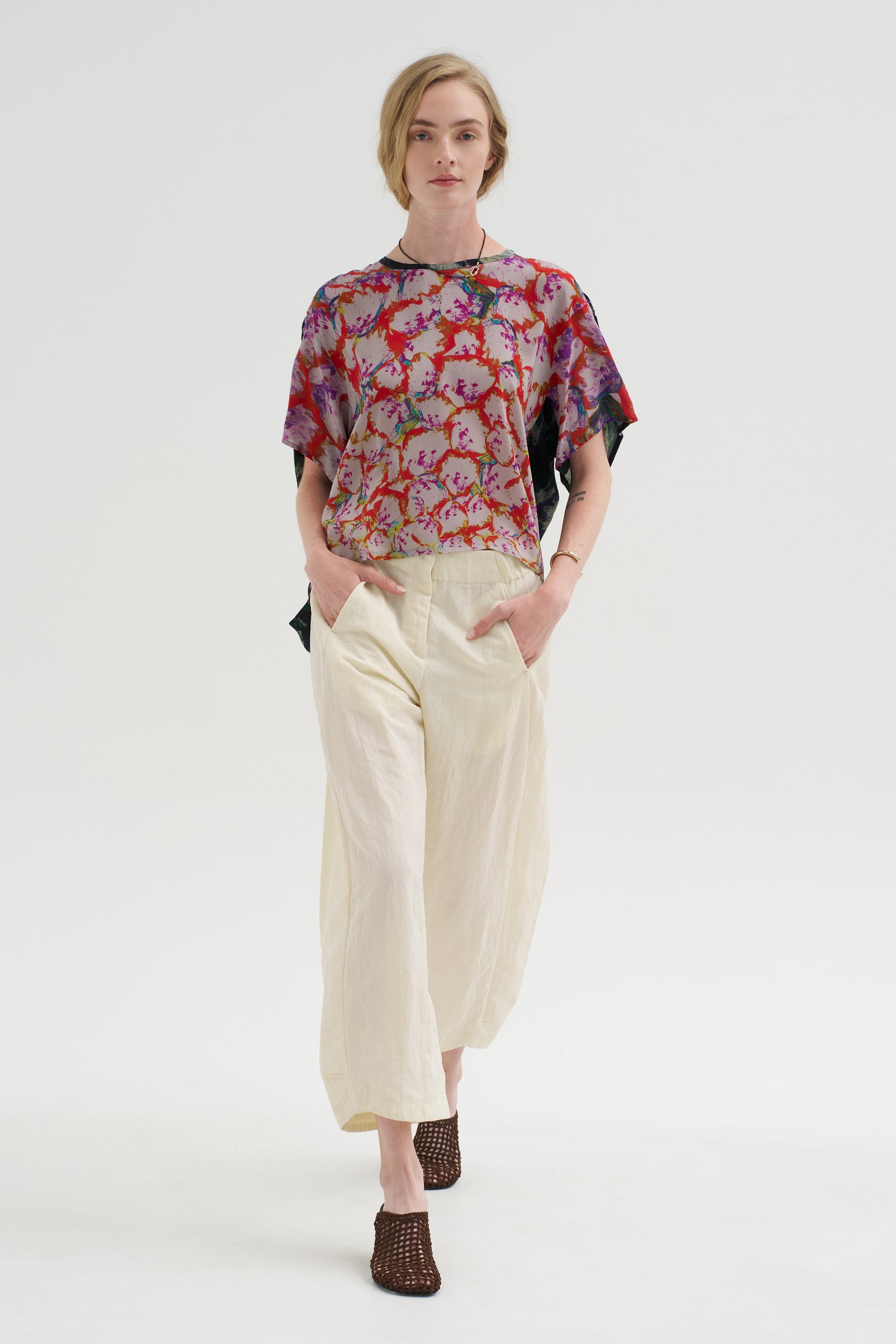 Silk Top, Multi